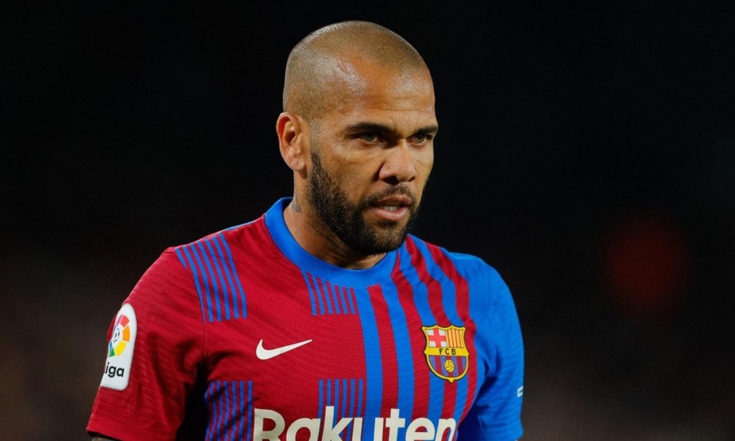 Sydney, Australia. 25th May, 2022. Dani Alves of Barcelona looks on during the Friendly match between the A League All-Stars and FC Barcelona at Accor Stadium, Sydney on 25 May 2022. Photo by Peter Dovgan. Editorial use only, license required for commerci