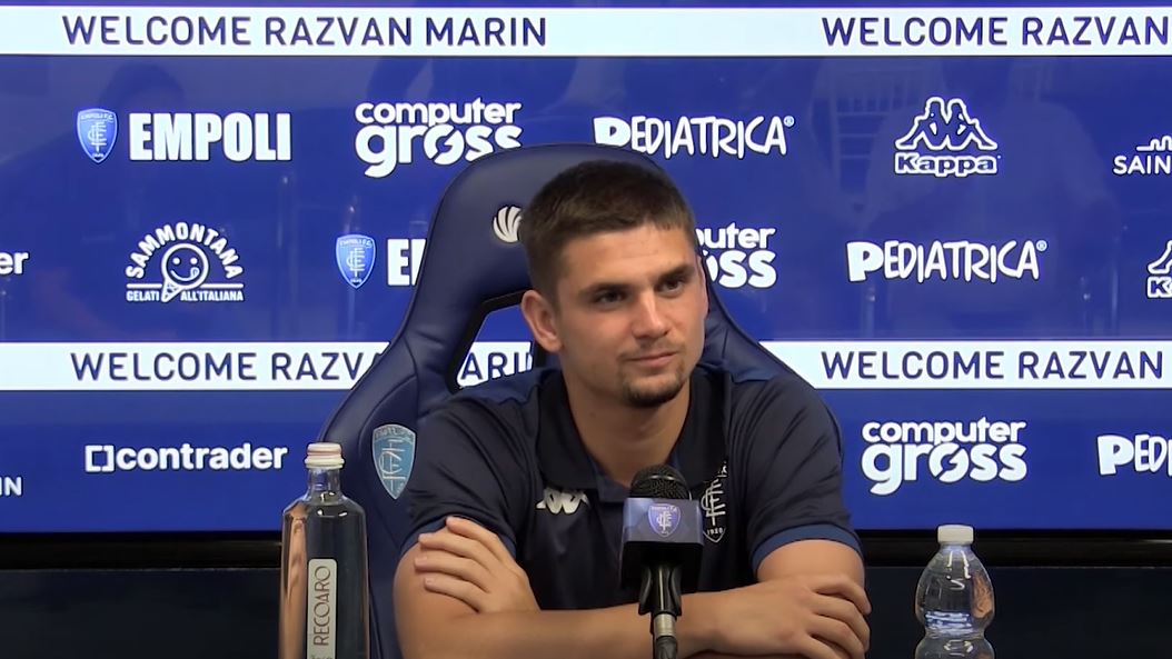 Răzvan Marin, primul interviu la Empoli. “Vreau să fiu un exemplu pentru jucătorii tineri”
