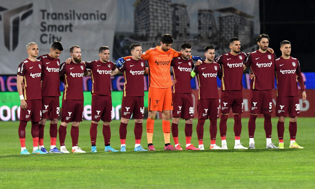 CFR Cluj v FC Dynamo Kiev - Friendly Match For Peace, Cluj-Napoca, Romania - 20 Apr 2022