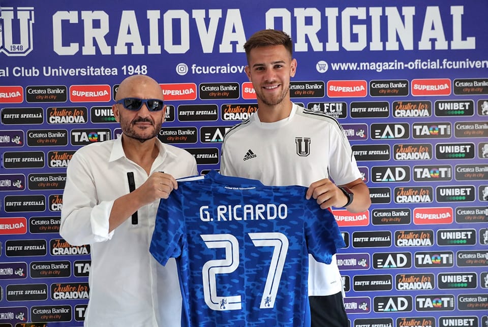 OFICIAL | Ricardo Grigore, prezentat oficial la U Craiova 1948! Durata contractului