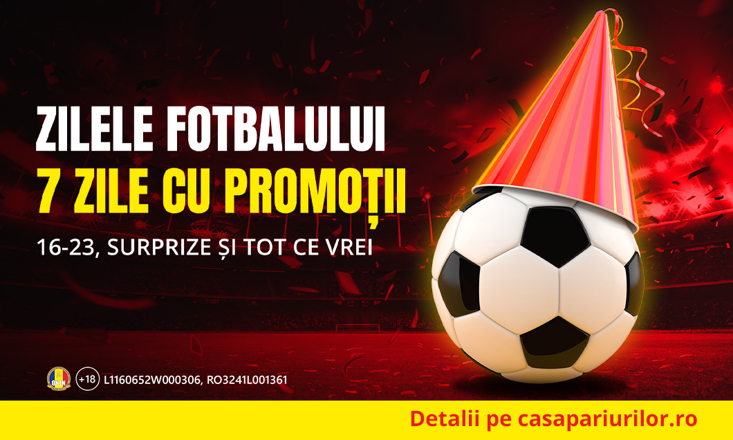 (P) Casa fotbalului românesc! 7 zile de promoții și surprize online