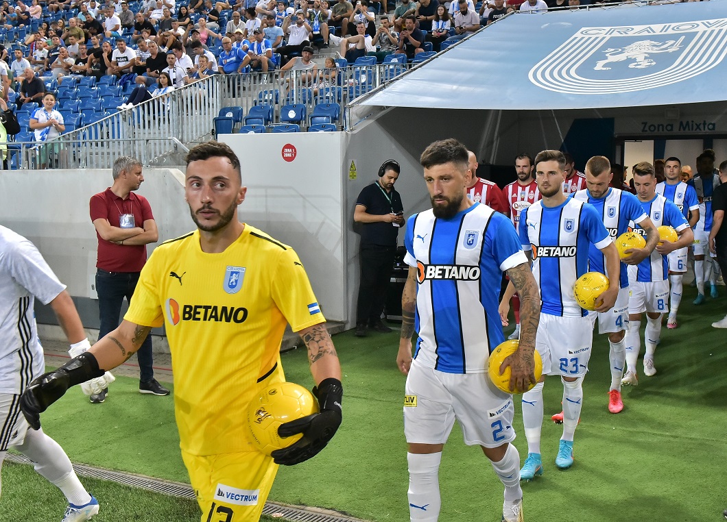 Mirko Pigliacelli, salvatorul Universității Craiova de la un eșec, la ultima sa prezență în Bănie. ”Le mulțumesc!”