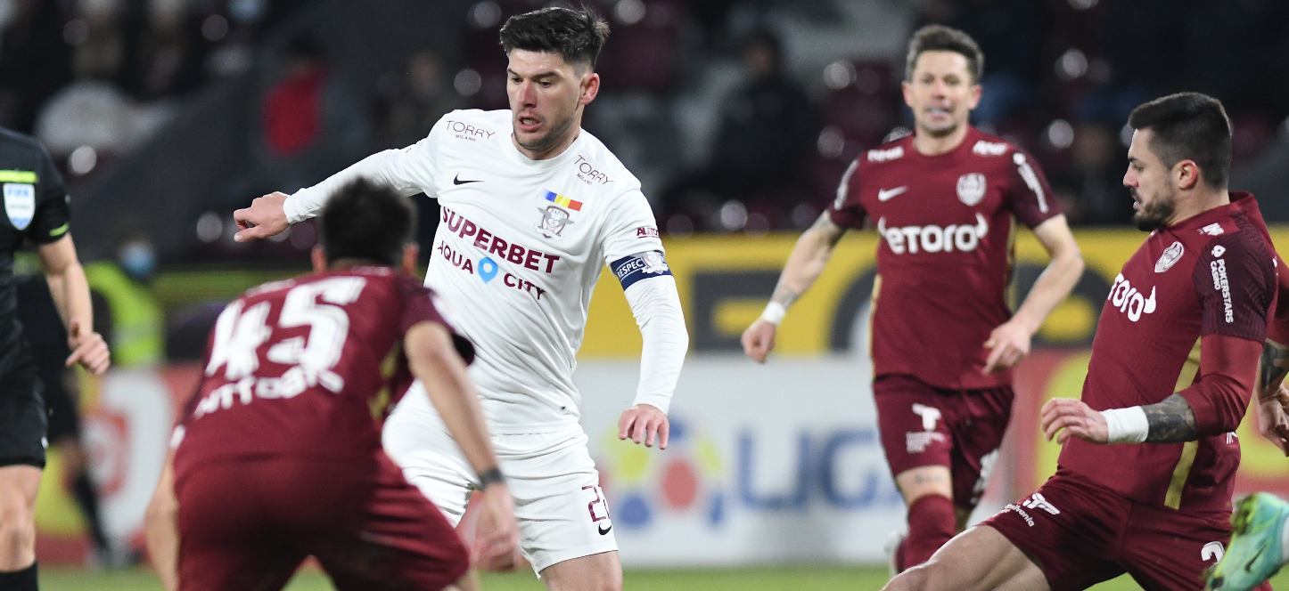 CFR Cluj - Rapid București LIVE VIDEO, 21:30, pe Digi Sport 1. Se anunță spectacol în Gruia