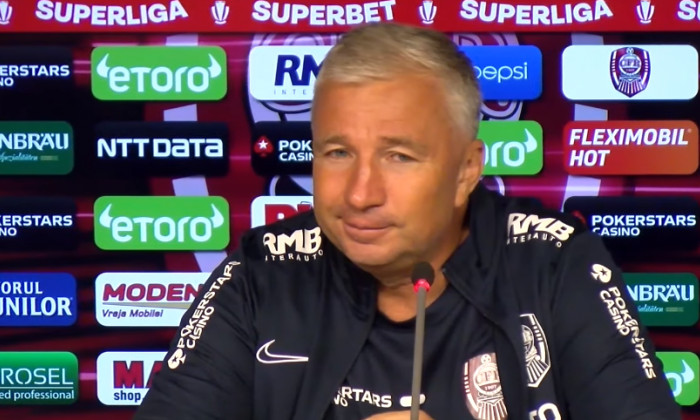 Dan Petrescu / Foto: Captură Youtube@cfr1907official