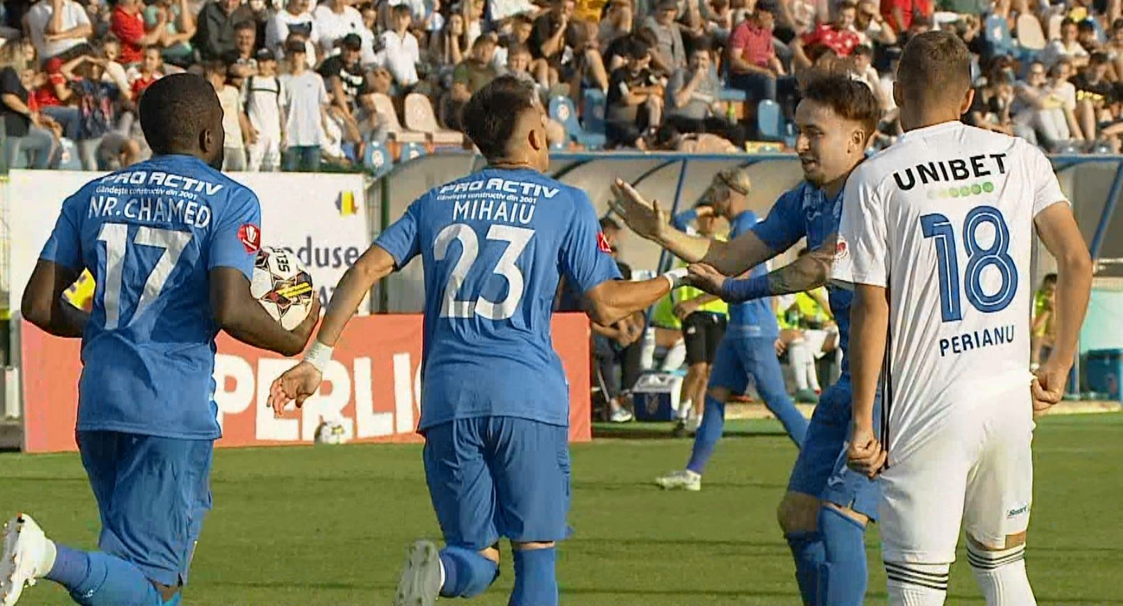 FC Botoșani - Chindia Târgoviște 3-2, ACUM, la Digi Sport 1. Spectacol total. Un nou gol superb, de acestă dată din partea oaspeților