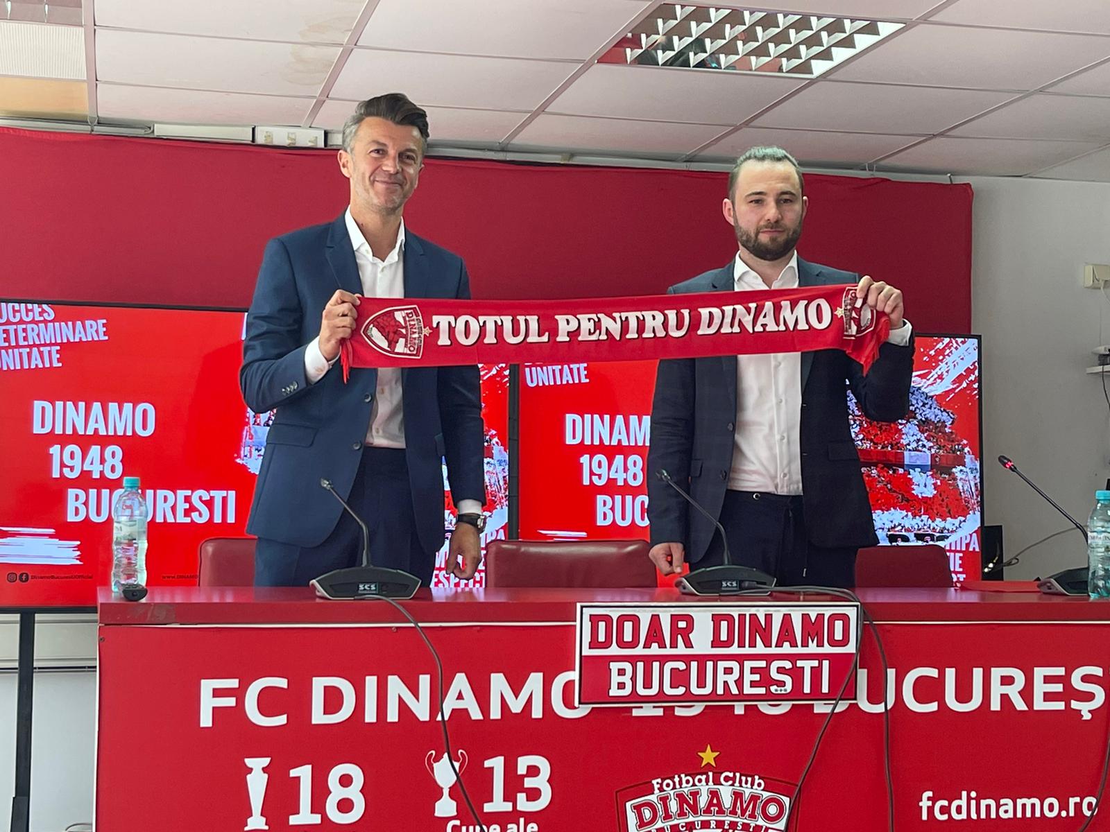 OFICIAL | Ovidiu Burcă, noul antrenor al lui Dinamo: O onoare imensă. Cum arată staff-ul