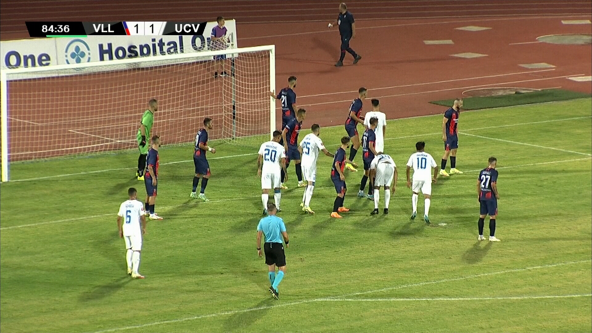 Vllaznia - Universitatea Craiova 1-1. Oltenii obțin doar o remiză în Albania în prima manșă din turul doi preliminar