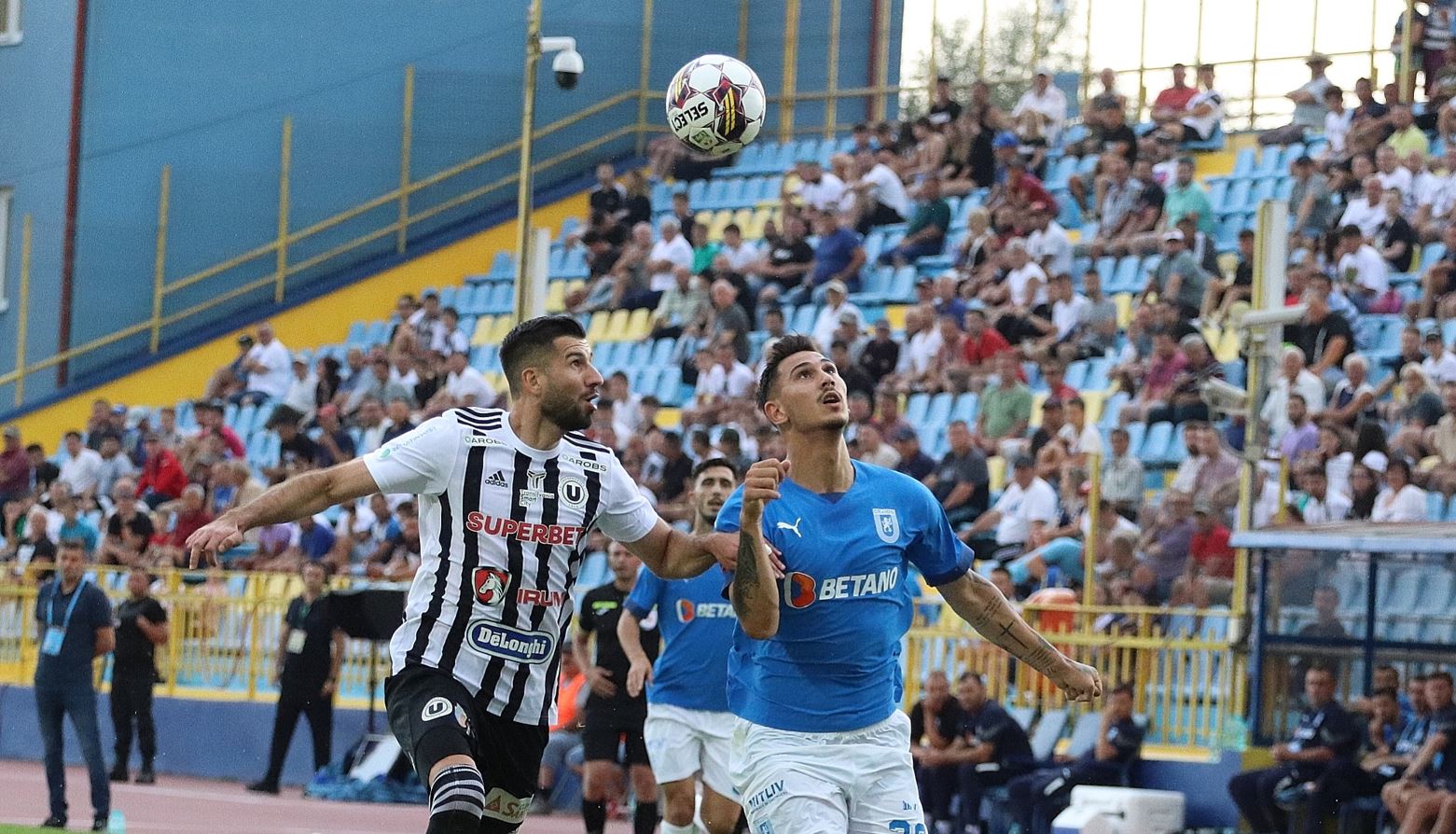 ”U” Cluj - Universitatea Craiova 1-1. Ambele echipe sunt fără victorie în acest sezon