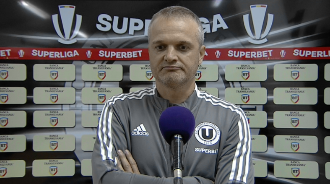 Erik Lincar, nemulțumit de remiza cu Universitatea Craiova. Ce a spus despre Raul Rusescu, prezent la meci