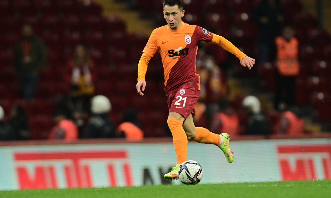 Turkish Super league football match between Galatasaray and Altay at NEF Stadium in Istanbul in Turkey on December 04 , 2021.