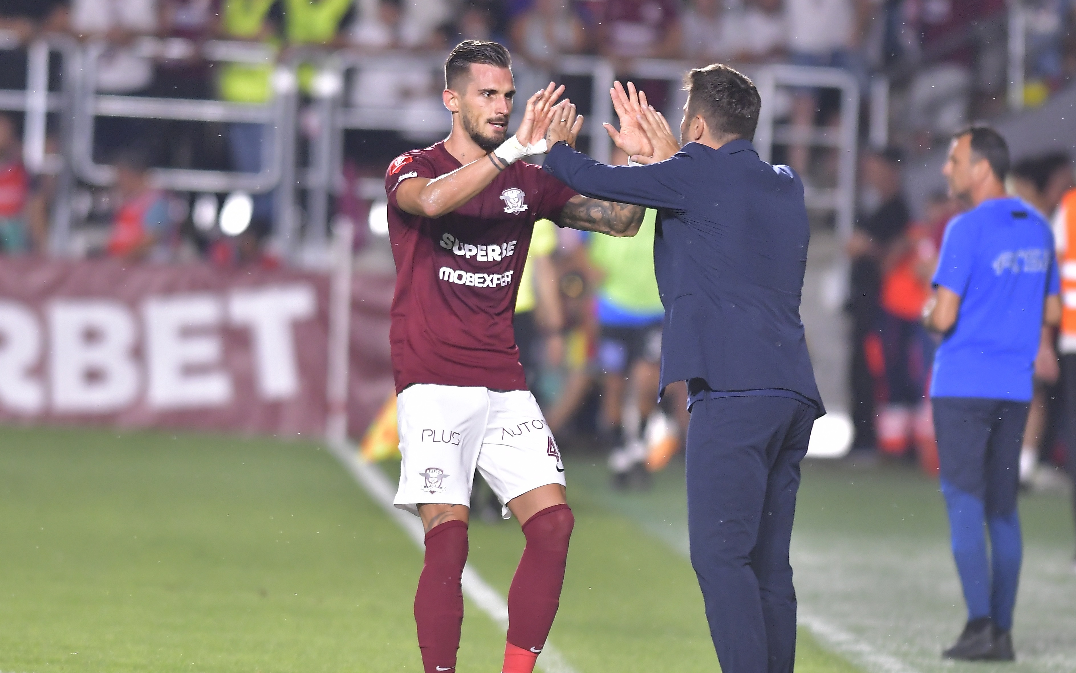 "E incredibil. Nici Hajduk Split nu are așa fani!" Dugandzic, după ce a dat gol și pasă decisivă în Rapid - FCSB 2-0