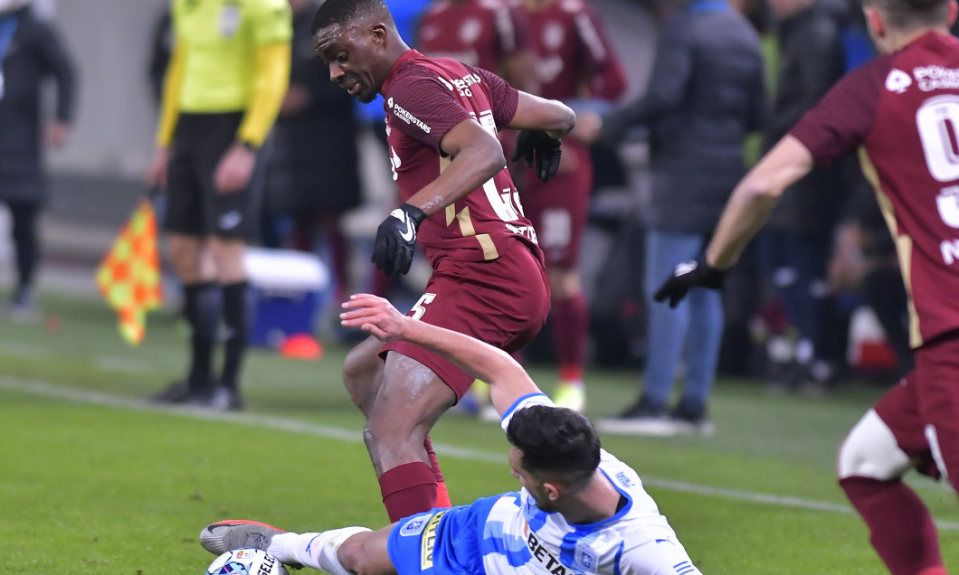 FOTBAL:UNIVERSITATEA CRAIOVA-CFR CLUJ, LIGA 1 CASA PARIURILOR (5.02.2022)