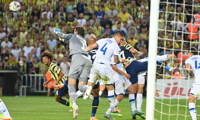 UEFA Champions League Second Qualifying Round Second Leg match between Fenerbahce SK and Dynamo Kyiv at Ulker Stadium in Istanbul , Turkey on July 27 , 2022.