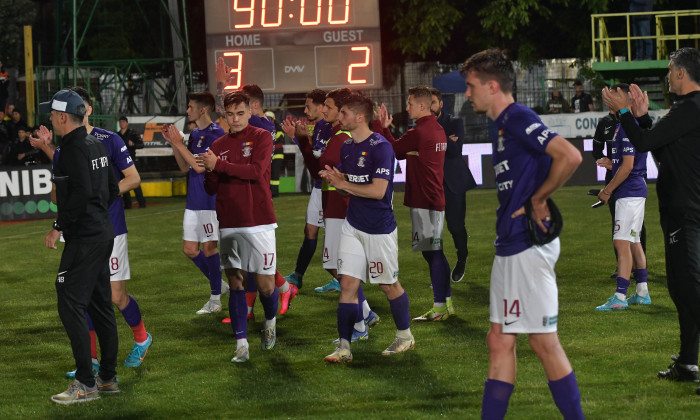 FOTBAL:CS MIOVENI-RAPID BUCURESTI, PLAY OUT LIGA 1 CASA PARIURILOR (16.05.2022)