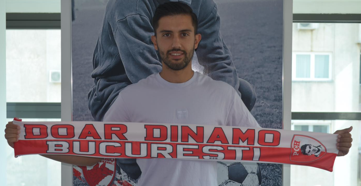 OFICIAL | Dinamo a anunțat transferul unui jucător spaniol trecut pe la Deportivo la Coruna