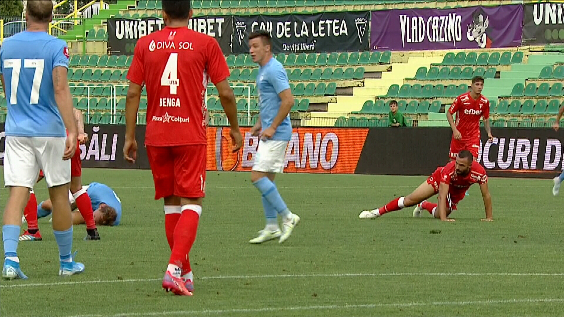 FC Voluntari - UTA Arad 3-0. Arădenii, în genunchi! Ilfovenii, victorie la scor