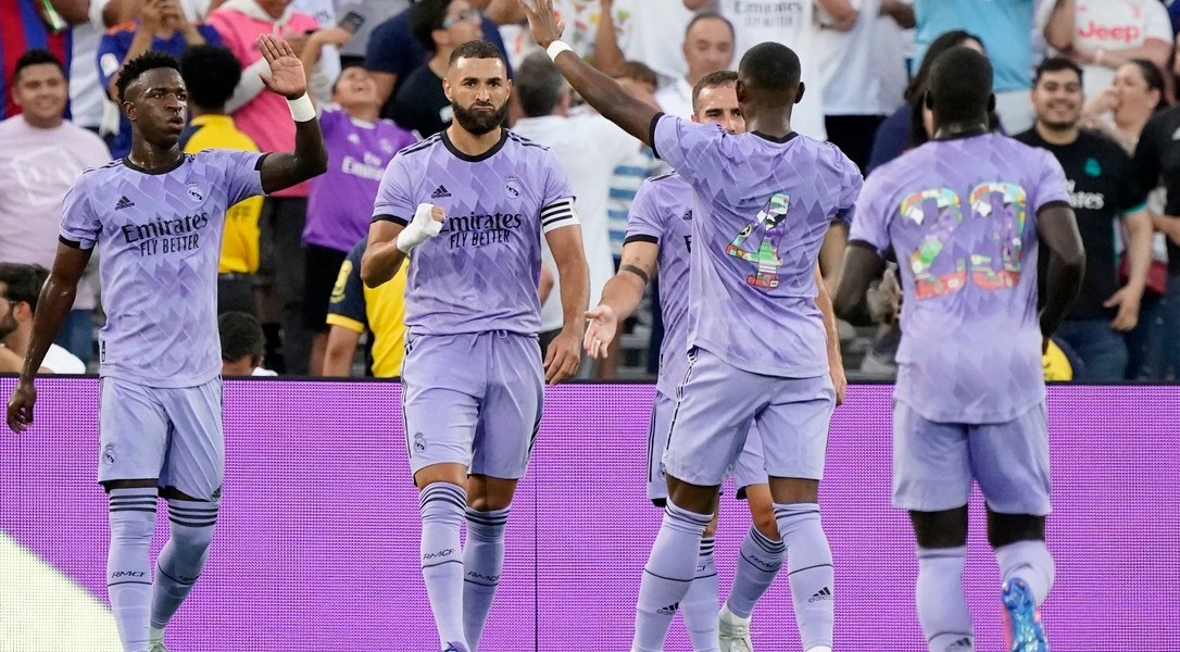 Real Madrid - Juventus 2-0. Spaniolii au încheiat cu o victorie campania meciurilor amicale de vară