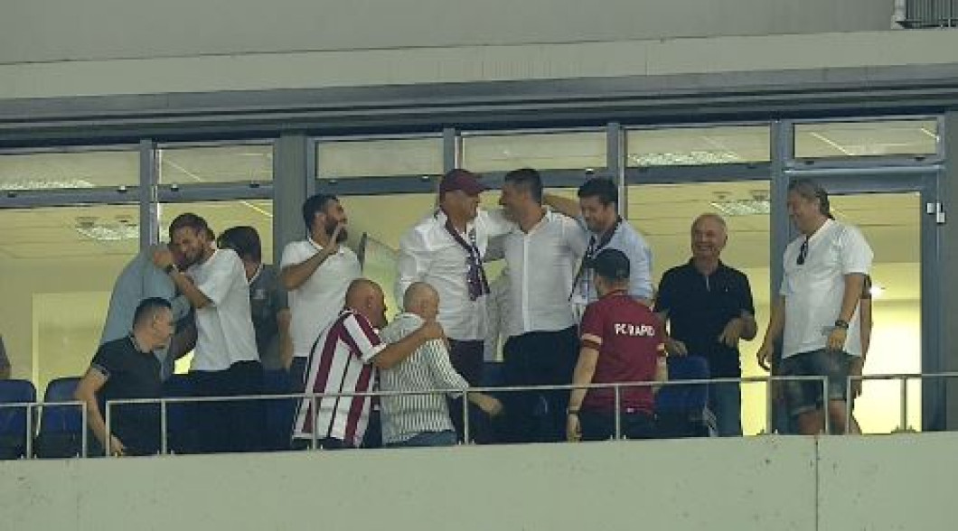 Dan Șucu, Victor Angelescu și Daniel Niculae / Foto: Captură Digi Sport