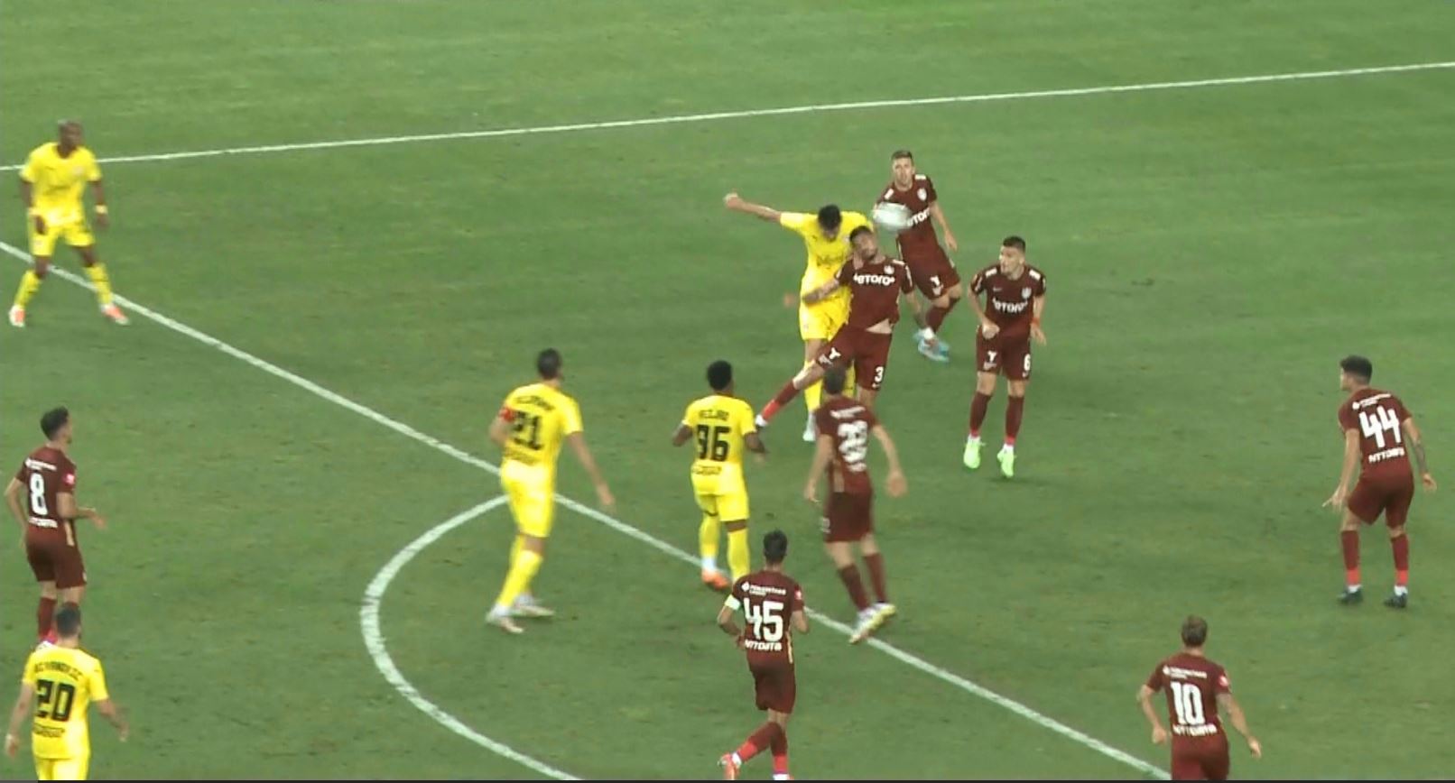 Șahtior Soligorsk - CFR Cluj 0-0, în turul 3 preliminar. Ambele echipe au avut câte o bară