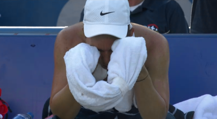 Simona Halep - Anna Kalinskaya 5-7, 0-2. Românca a abandonat după o oră și 8 minute de joc, în turul 2 de la Washington