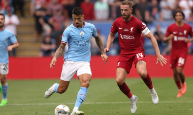 FA Community Shield match Liverpool v Manchester City, at King Power Stadium, Leicester, UK, on July 30, 2022, King Power Stadium, Leicester, London, UK - 30 Jul 2022