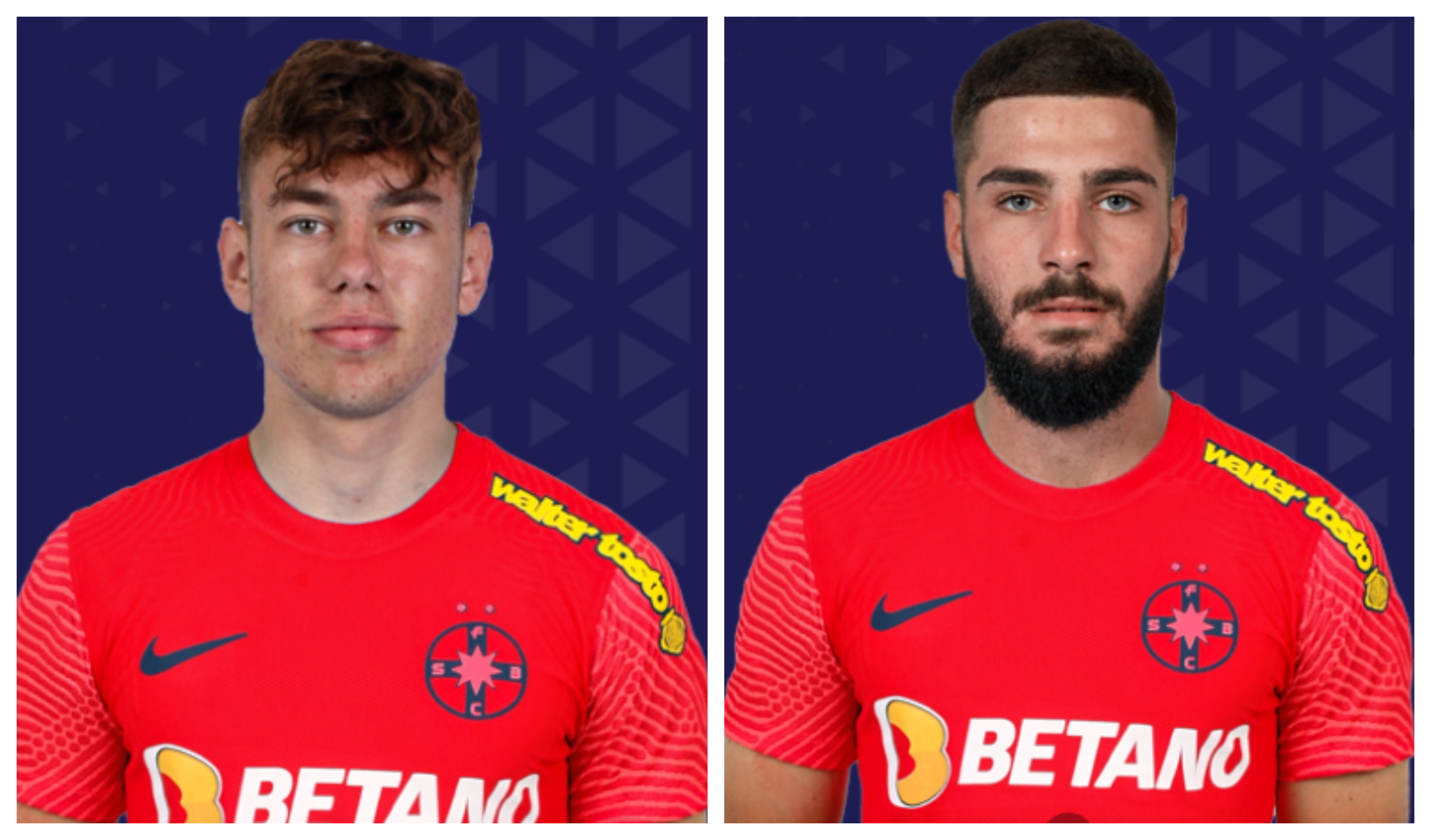 OFICIAL | Eduard Radaslavescu și Radu Boboc, prezentați la FCSB! Ce număr a ales fiecare