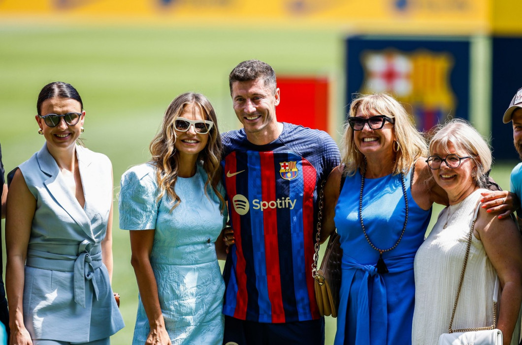Presentation Of Robert Lewandowski - FC Barcelona, Spain - 05 Aug 2022