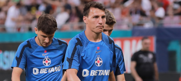 După Andrei Cordea și Florinel Coman, FCSB riscă să mai piardă un titular pentru meciul cu Dunajska Streda