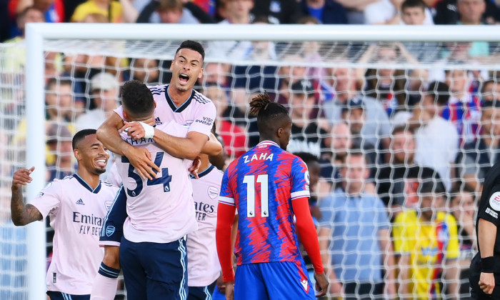 Gabriel Martinelli, în meciul Crystal Palace - Arsenal / Foto: Getty Images