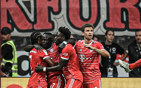 Bayern Munchen a învins-o pe Eintracht Frankfurt cu 6-1 în primul meci al sezonului din Bundesliga