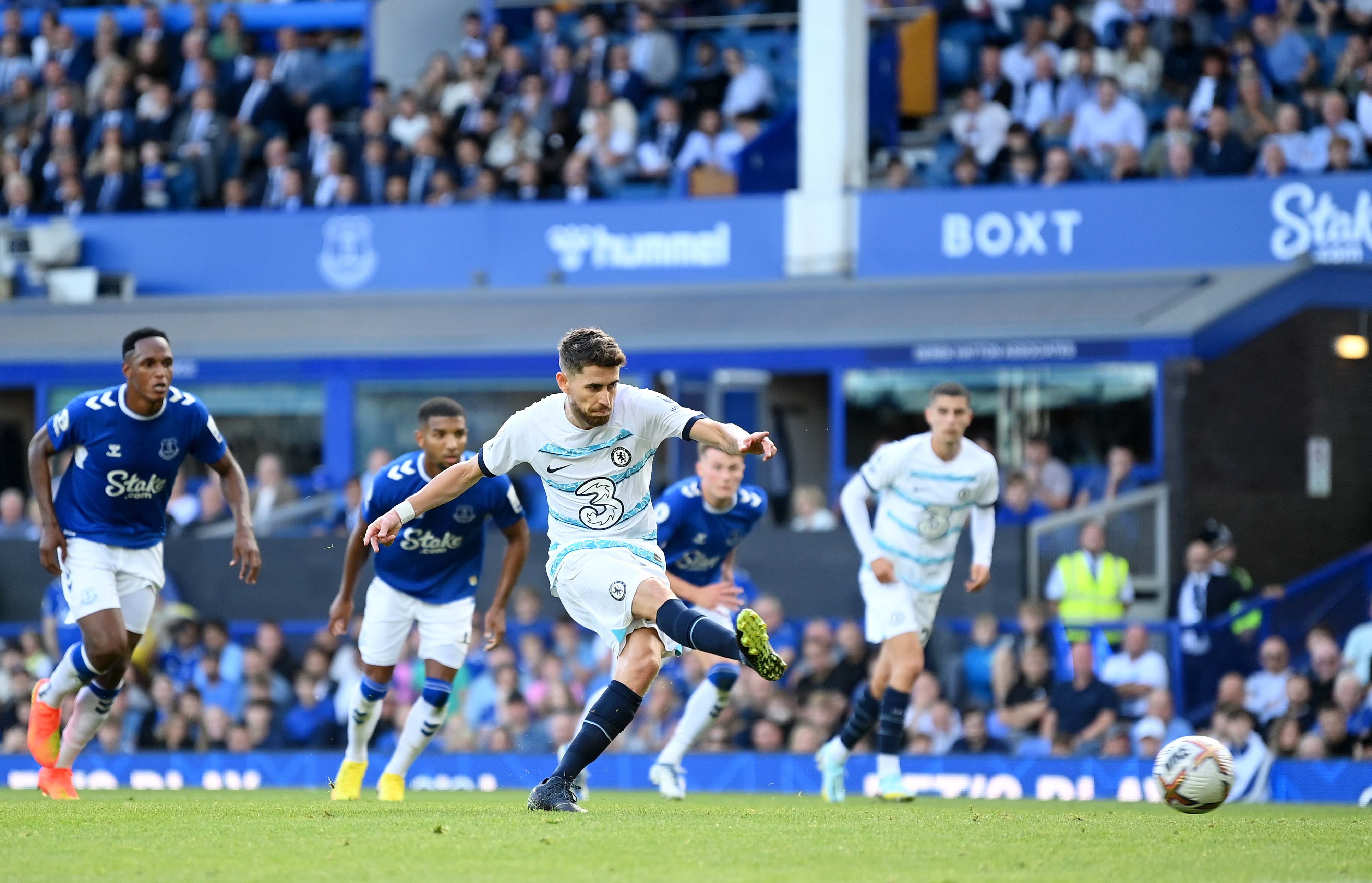 Everton - Chelsea 0-1. Londonezii s-au impus greu, din penalty, după un meci cu ocazii mari