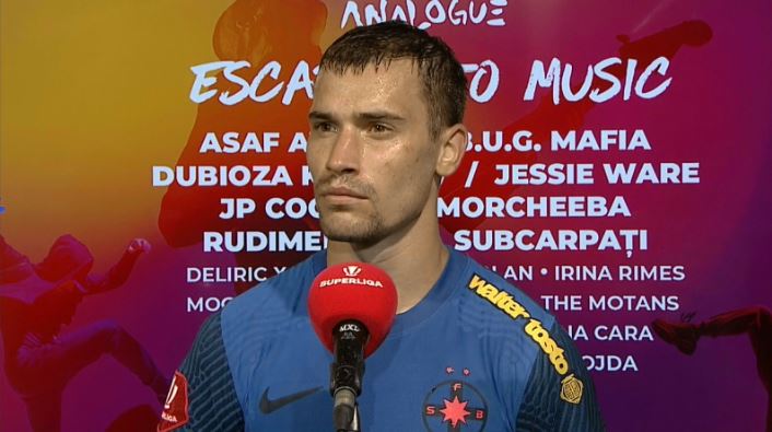 Darius Olaru știe ce i-a lipsit FCSB-ului pentru a câștiga meciul cu CS Mioveni: "Probabil că ne ajuta"