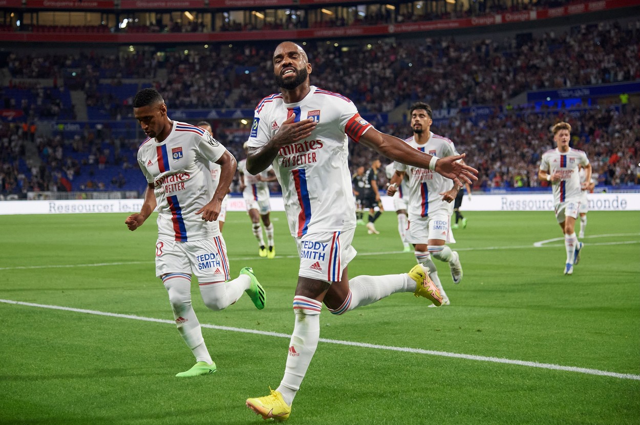 Olympique Lyon – Ajaccio 2-1. Alexandre Lacazette, decisiv în partida inaugurală a noului sezon din Ligue 1