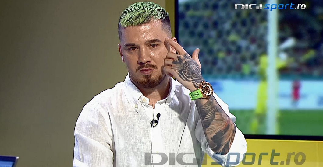 A jucat la FCSB, s-a făcut hair-stylist și s-a umplut de tatuaje. ”Toate au o legătură cu ce e în capul meu bolnav”