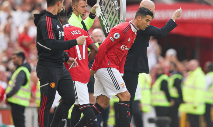 Manchester United v Brighton &amp; Hove Albion, Premier League, Football, Old Trafford, Manchester, UK - 07 Aug 2022