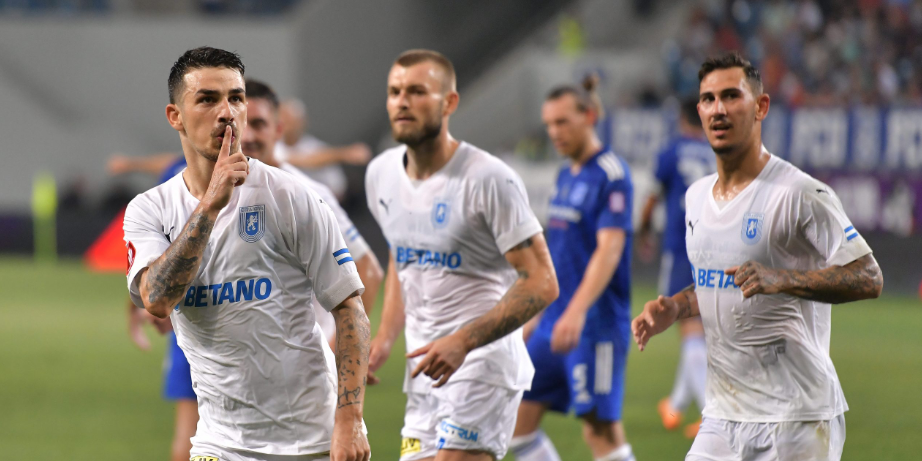 Show în tribune, fiesta declanșată pe gazon: derby-ul U Craiova 1948 - Universitatea Craiova, în imagini