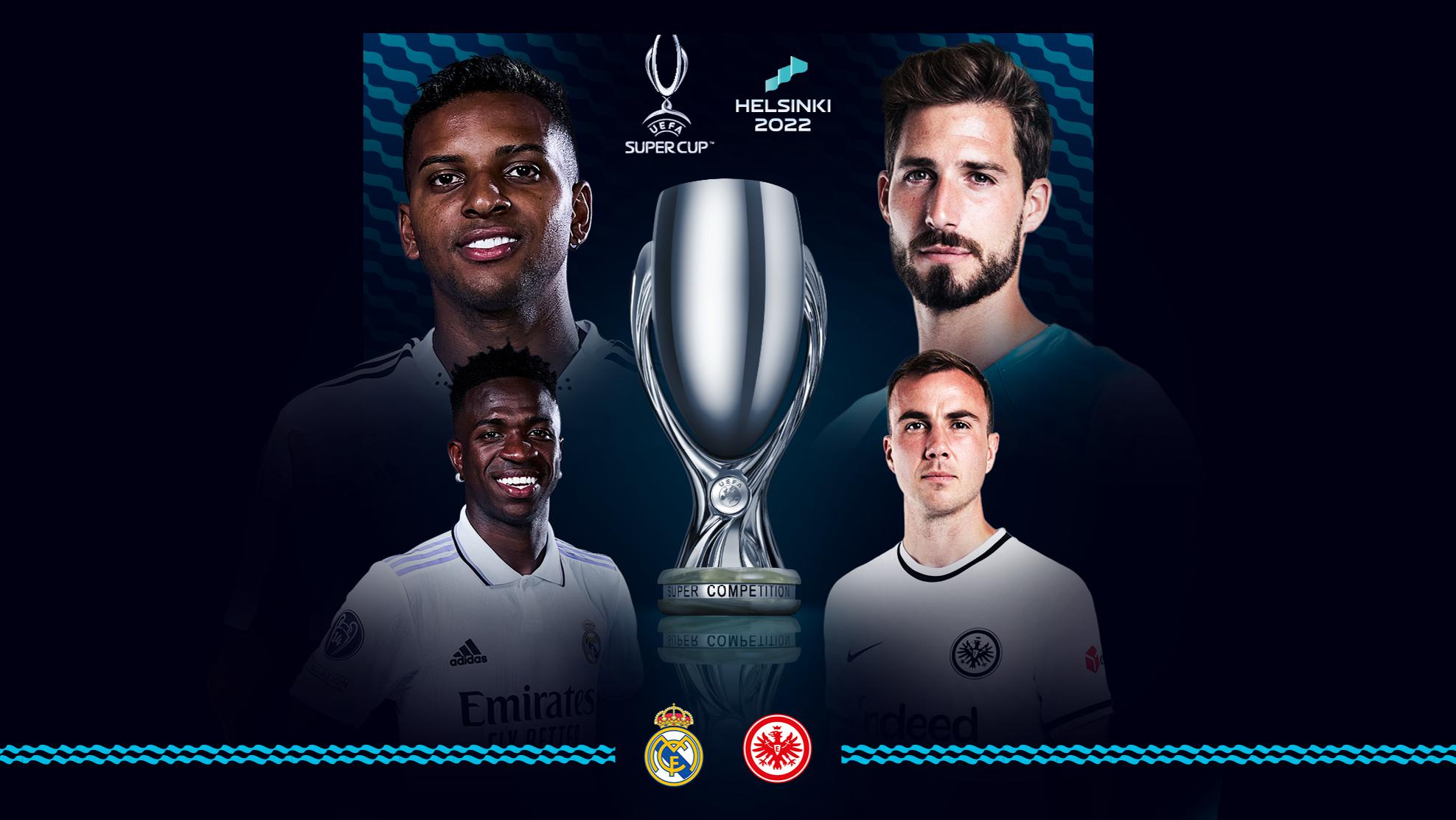 Real Madrid - Eintracht Frankfurt LIVE VIDEO, miercuri, ora 22:00. Tot ce trebuie să știi despre Supercupa Europei