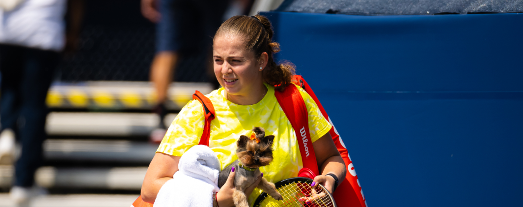 Cum a apărut Jelena Ostapenko după ce a fost ironizată pentru echipamentul purtat la Toronto