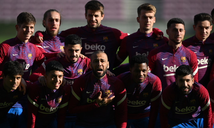 FC Barcelona Training Session