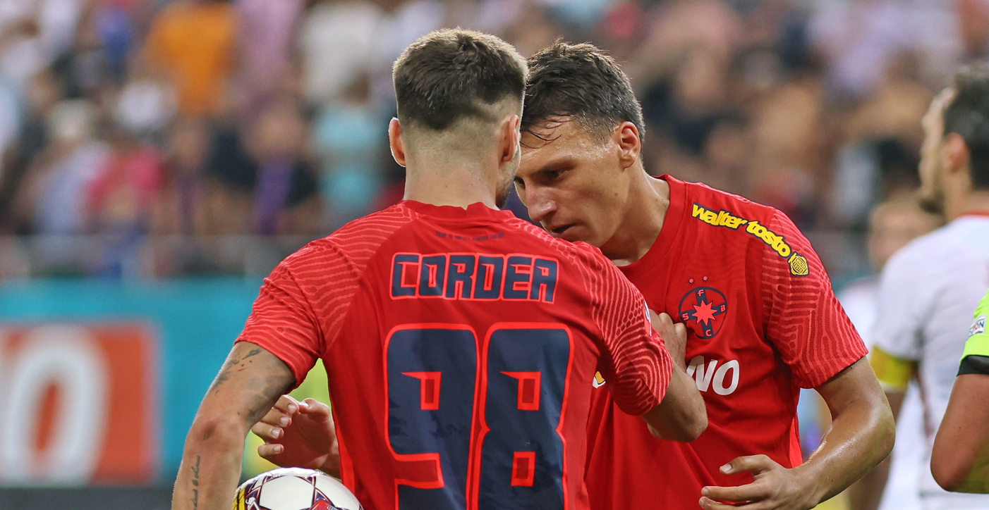 Echipa de start a FCSB-ului pentru meciul cu Dunajska Streda. Decizia luată în privința lui Florinel Coman