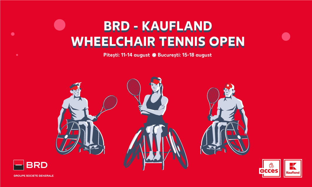 (P) Kaufland România susține turneele din seria Wheelchair Tennis Open, organizate la Pitești și București