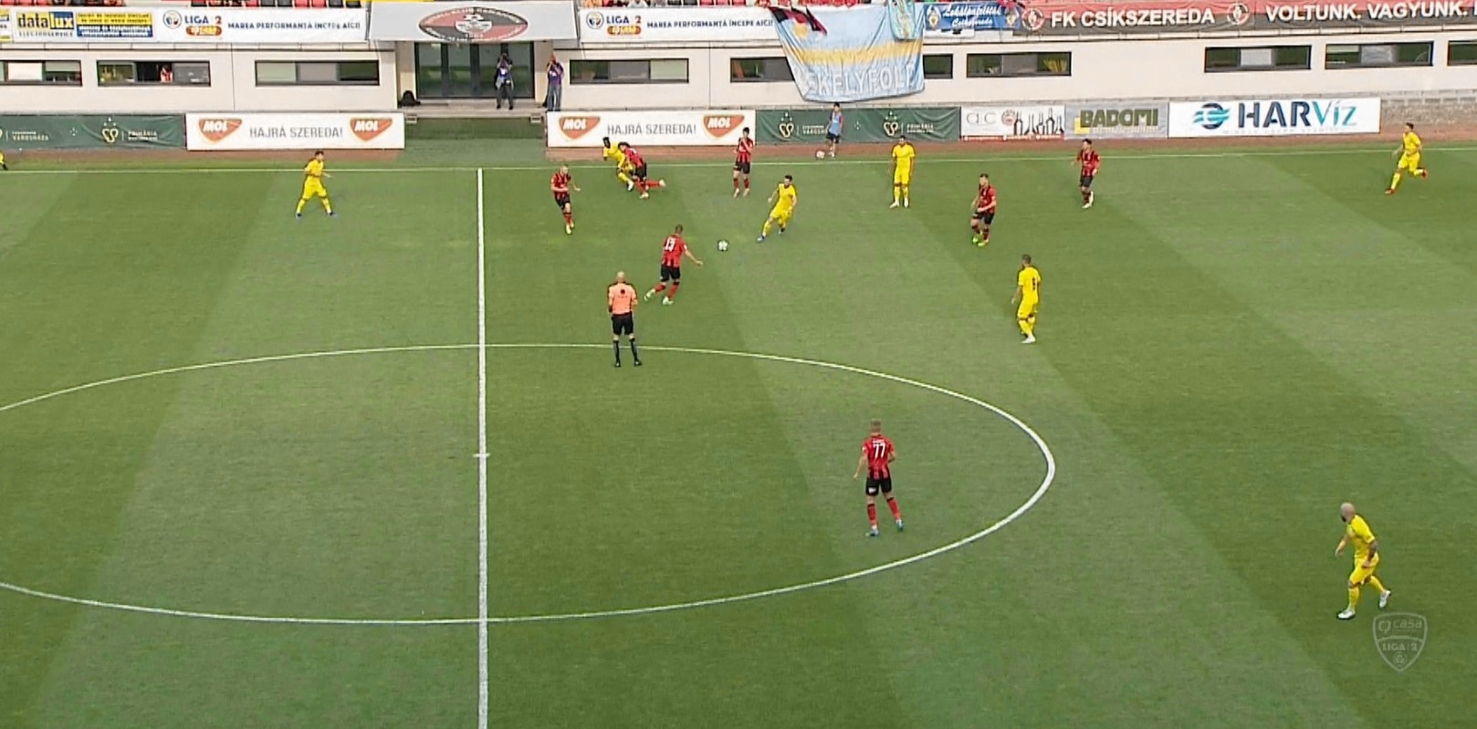 Csikszereda - Concordia Chiajna 0-1. Azdren Llullaku a marcat unicul gol al partidei