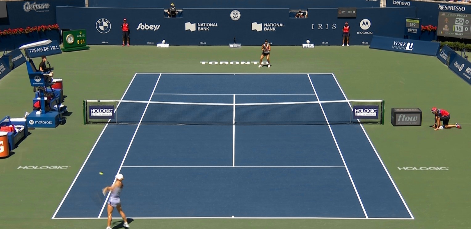 Simona Halep - Jessica Pegula 2-6, 2-0, ACUM, pe Digi Sport 3, în semifinalele turneului WTA de la Toronto