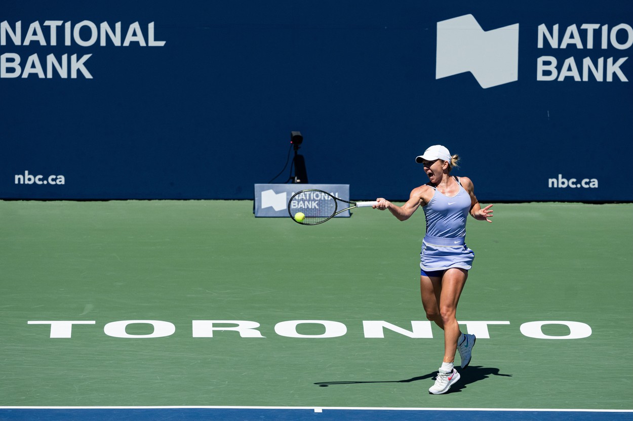 Prima reacție a Simonei Halep după calificarea în finala de la Toronto: ”A fost o nebunie!”