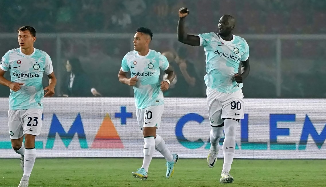 Lecce - Inter 1-2. Oaspeții câștigă grație unui gol în prelungiri. Lukaku, primul gol oficial după revenirea în Serie A