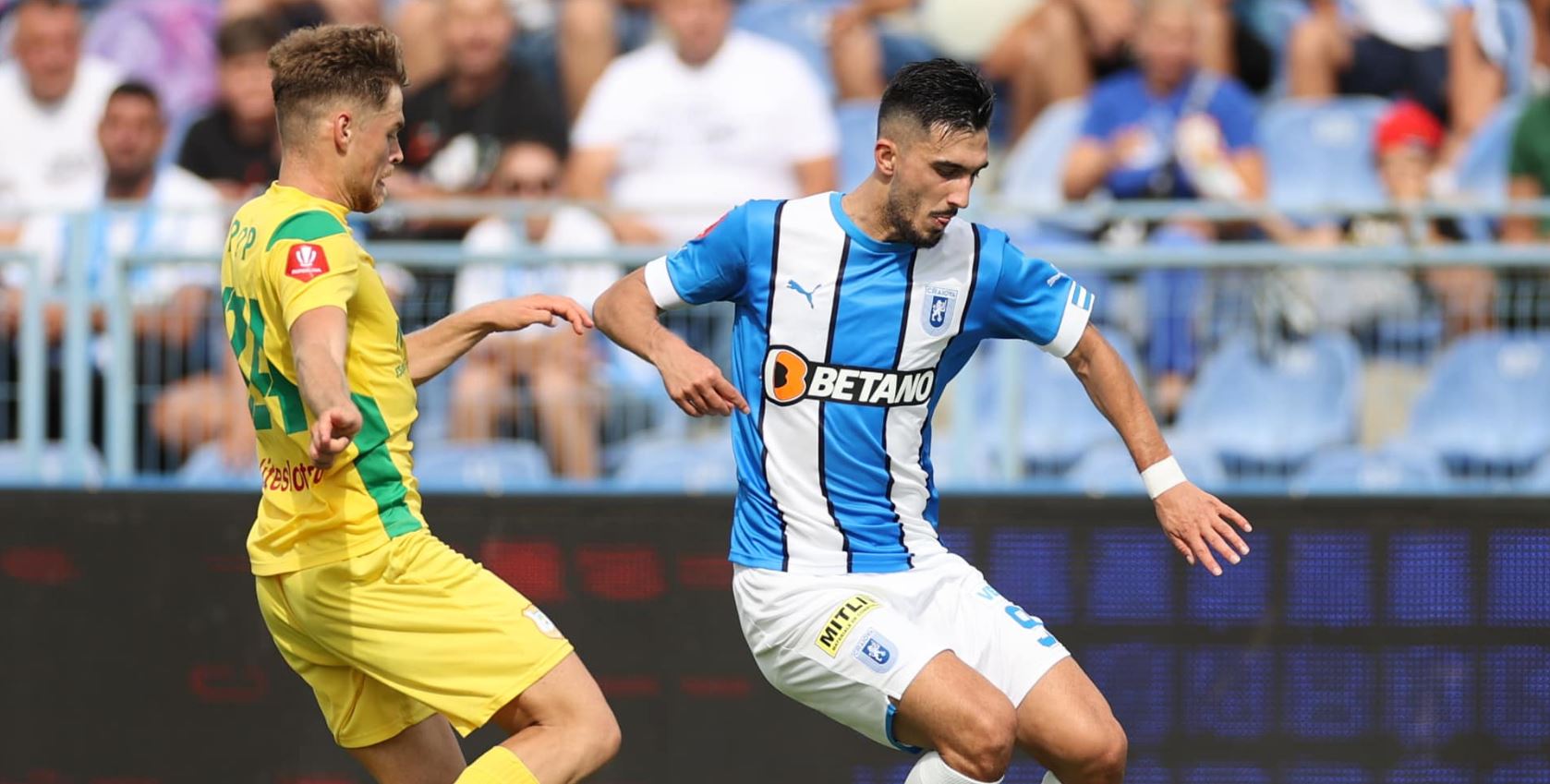 Universitatea Craiova - CS Mioveni 1-0. Antal a ratat un penalty în prelungiri