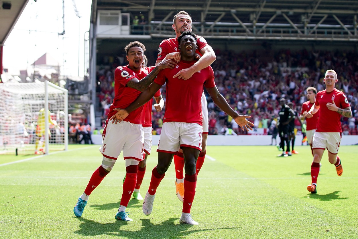 Nottingham Forest, prima victorie în Premier League după 23 de ani, în meciul cu West Ham