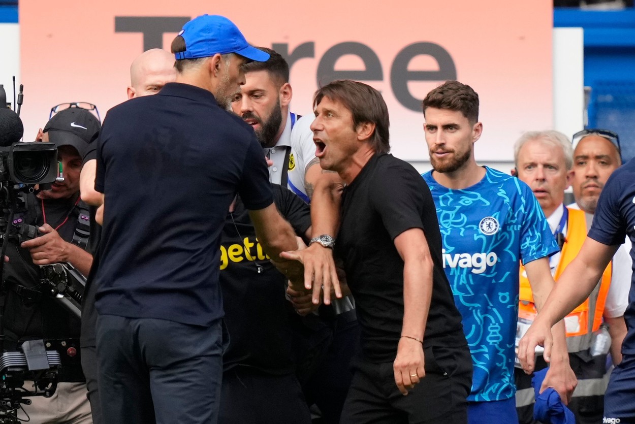 Disputa dintre Tuchel și Conte continuă. Ce reclamă antrenorul lui Chelsea, care a fost aproape de bătaie cu italianul