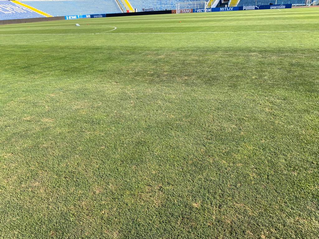 Dorința lui Mirel Rădoi, neîndeplinită. Cum arată gazonul stadionului din Severin înainte de Craiova - Beer Sheva