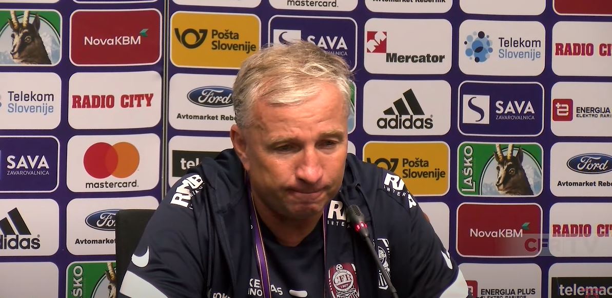 Dan Petrescu, îngrijorat după meciul cu Maribor: “Am pierdut încă un jucător important”